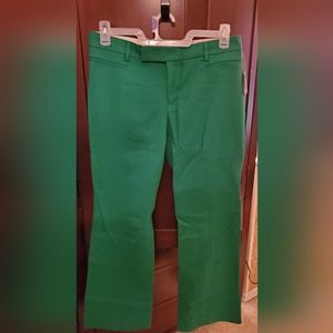GAP Emerald Green Boot Cut Pants